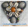 Fashionable Resin Stone Rhinestone Rose With Pearl Garment Accessory (HWY20862)