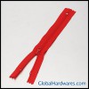 Red No. 2 Nylon Zipper