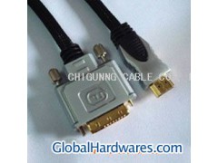 Good quality HDMIN to DVI cabl图1