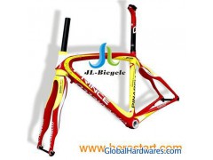 PINARELLO DOGMA 60.1 Road Bike Carbon Frame(Yellow Red图1