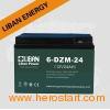 12V Electric Bicycle Storage Battery 6-Dzm-24