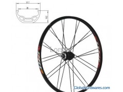 Mountain bike wheel sets with coaster brake图1