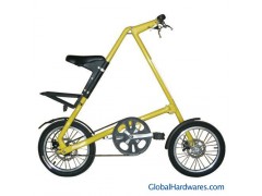 strida Bike , strida bicycle ,A Bike, Folding Bike (yellow)图1