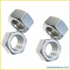 zinc plated stainless steel nut