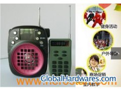 Loud Portable Voice Amplifier Caller with FM Radio and 20W图1