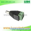 DC plug with Screw Mount, DC adapter