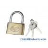 Brass padlock