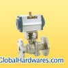 Flanged ball valve