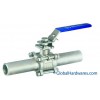 Long Butt Weld End Ball Valve