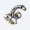 Double handle bidet mixer