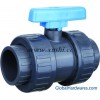 PVC Double union ball valve