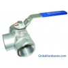 3-Wsy Screwed "L" port Ball Valve