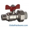 Ball valve with male Connector