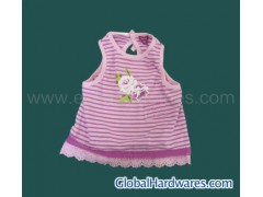 Babies' stripe dress图1