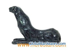 glass mosaic leopard图1