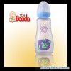 Plastic baby feeding bottle