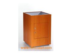Cherry Wooden Table (Kd-Pedestal-02)图1