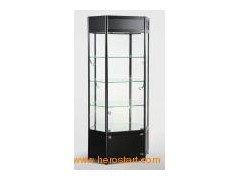 Small Hexagonal Wooden Showcase (KDWA-003)图1