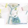 Blue Baby Bath Robe Set