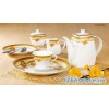 PORCELAIN DIAMOND STYLE TEA SET