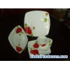 square shape 20pcs dinner set