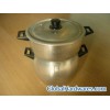 Aluminum couscous pot