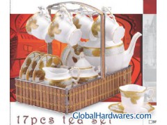 17 Pcs TEA SET图1