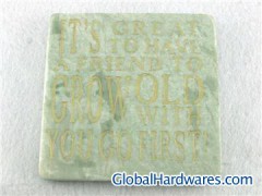 Marble engraved coaster-30594图1