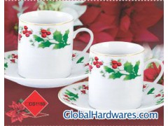 12 PCS COFFEE CUP&SAUCER图1