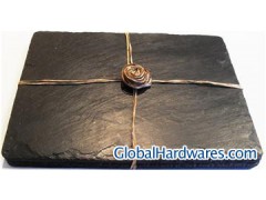 Slate Square placemats x 4图1