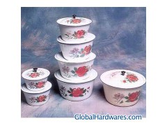 finger bowl with cover art图1