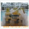 6 Bottles Clear PVC Wine Cooler Bag