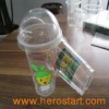 Biodegradable Disposable Cornstarch Transparent Plastic Cup