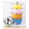 10PCS Stainless Steel Cookware (LFC10124)