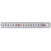 Steel Ruler With Red Words