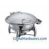 Hydraulic induction chafing dish