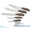 5 Pcs Kitchen knives set with resin handle
