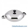 Tir-ply stainless steel woks