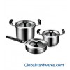3 piece set cookware