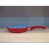white ceramic fry pan