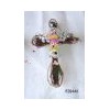 Offer flower cross,Christian cross,artificial flower