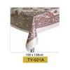 offer gold and silver pvc tablecloth