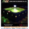 Luxurious Outdoor SPA Tubs With LED Light (Cleopatra)