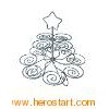 cup_cake_stand_cup_cake_holder_cake_holder_easy_to_store_up