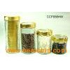 CCP056HW_glass_storage_jar_of_glassware_with_golden_lid
