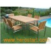 Outdoor / Garden Furniture - Teak Table and Chair (RCT002+RTT003)
