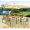 Outdoor / Garden Furniture - Teak Table and Chair (RCT016+RTT005)