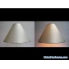 Leather paper  lamp shade