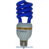 blue energy saving lamp
