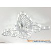 Chrome plated Butterfly ceiling Light